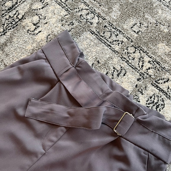 Dynamite Purple Dress Pants with cuffed ankles - Picture 6 of 6